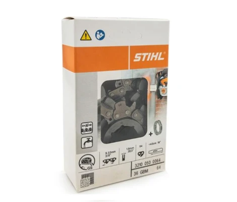 Kit De Cadena De Diamante 3/8" 36GBM 64 Dientes y Piñón STIHL 32100500064