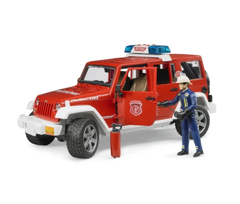 Bruder Todoterreno Jeep Wrangler Unlimited Rubicon De Bomberos