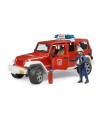 Bruder Todoterreno Jeep Wrangler Unlimited Rubicon De Bomberos