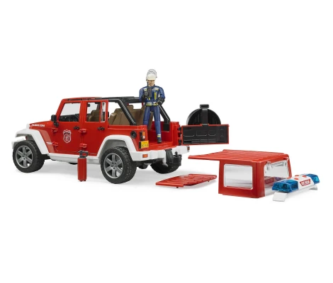 Bruder Todoterreno Jeep Wrangler Unlimited Rubicon De Bomberos