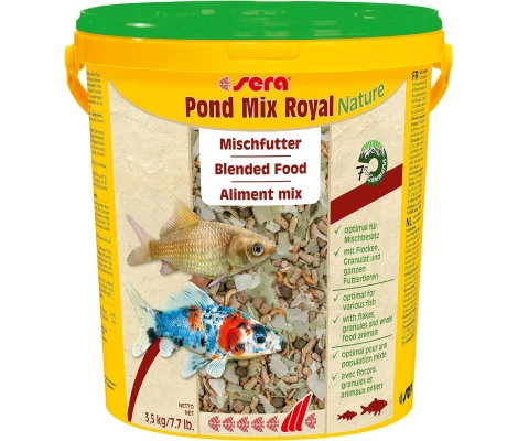 Sera Pond Mix Royal Nature Alimento Para Peces