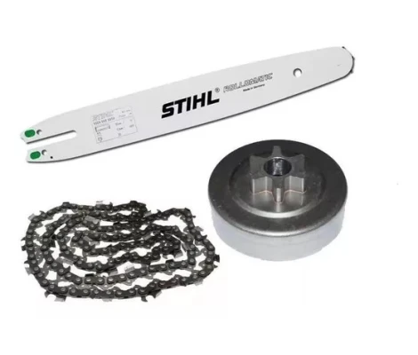 Piñón + Cadena + Espadín 30 cm. paso 1/4 " STIHL