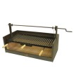 Cajón Barbacoa Con Ladrillo Refractario y Parrilla Esmaltada 90X45X32 cm Imex El Zorro