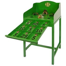 Mesa Juego Rana Metálico 51X51X116 cm Imex El Zorro