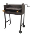 Barbacoa Con Elevador y Parrilla Inox 61X40X107 cm Imex El Zorro