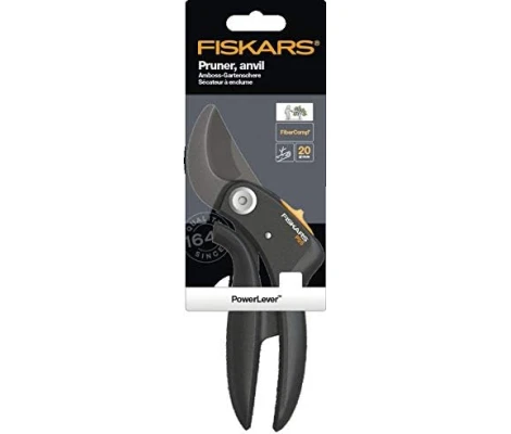 Fiskars Tijera De Podar Con Yunque P 55