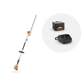STIHL Cortasetos De Altura HLA 56 Con Batería AK 20 y Cargador AL 101