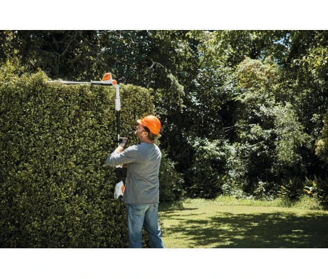 STIHL Cortasetos De Altura HLA 56 Con Batería AK 20 y Cargador AL 101