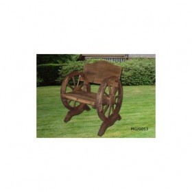 Banco De Madera Pequeño Largo 60cm. Ancho 55cm. Alto 60cm