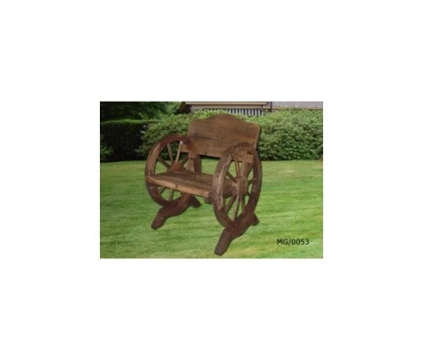 Banco De Madera Pequeño Largo 60cm. Ancho 55cm. Alto 60cm