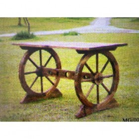 Mesa De Madera Ruedas Carro Largo 1.10cm  Ancho 55cm  Alto 60cm