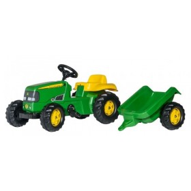 Rolly Toys Tractor De Pedales JOHN DEERE Con Remolque