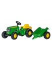 Rolly Toys Tractor De Pedales JOHN DEERE Con Remolque