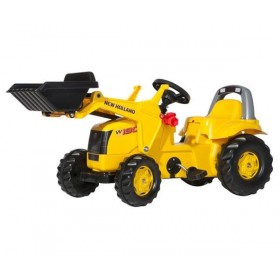 Rolly Toys Tractor De Pedales NEW HOLLAND Constuccion