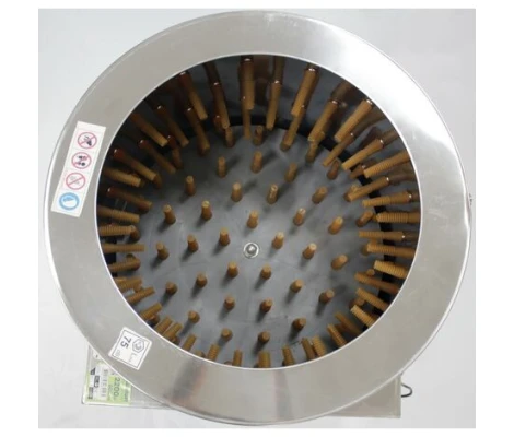 Desplumadora De Pollos y Aves 2200w 600mm Saurium