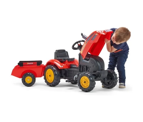 FALK Tractor Rojo De Pedales X Tractor