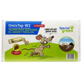 OmixTop-W2 Trampa Para Roedores De Jardín y Topillos