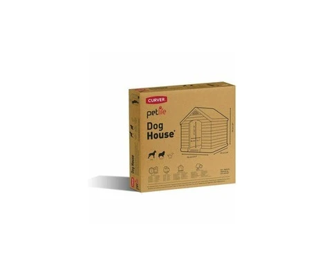 Keter Caseta Perro Resina Dog Kennel Marron