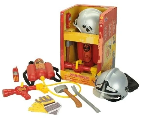 Set De Bomberos Con 6 Piezas Theo Klein