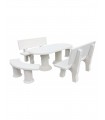 Framusa Conjunto Mesa De Jardín Zumaya Blanco