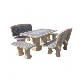 Framusa Conjunto Comedor Moresco Snow Arena