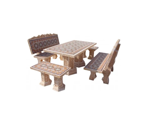 Framusa Conjunto Comedor Moresco Goltis Ocre
