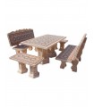 Framusa Conjunto Comedor Moresco Goltis Ocre