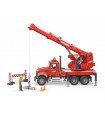Bruder Camión Mack Con Grua