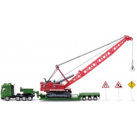 SIKU Set De Camiones Con Grúa De Juguete