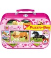 Schmidt Spiele  Caballos, Puzzle- Box