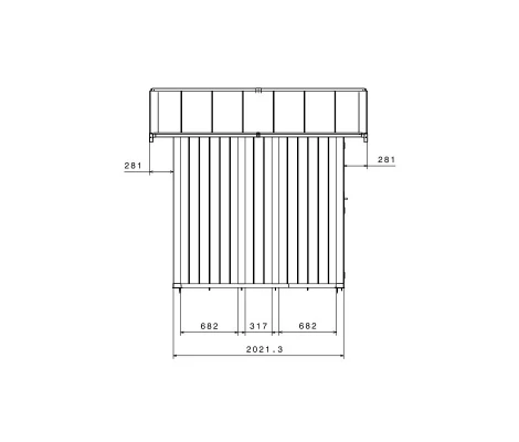 Caseta De PVC Grosfillex Déco 4,9 m2