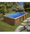 Gre Piscina Sunbay Rectangular Lemon – 375 x 200 x ↕68 cm