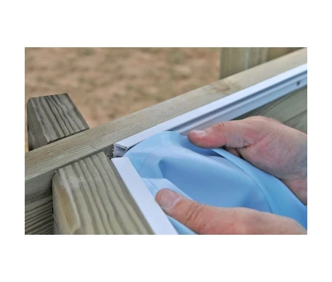 Gre Piscina Sunbay Rectangular Lemon – 375 x 200 x ↕68 cm