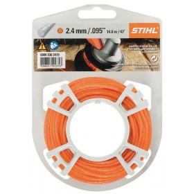 STIHL Hilo De Corte Redondo Silencioso Ø 2,4 mm Naranja
