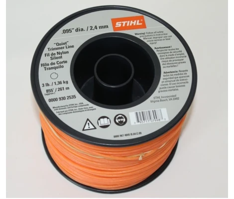 STIHL Hilo De Corte Redondo Silencioso Ø 2,4 mm Naranja
