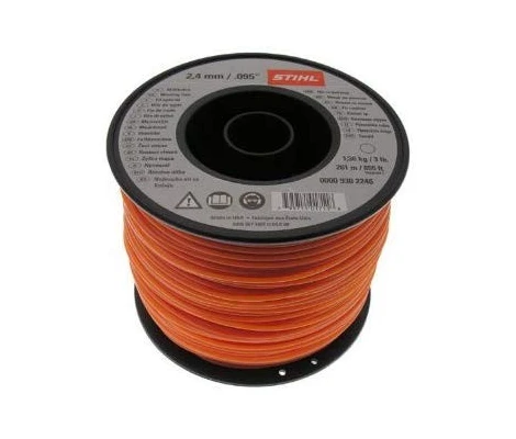 STIHL Hilo De Corte Redondo Ø 2,4 mm Naranja
