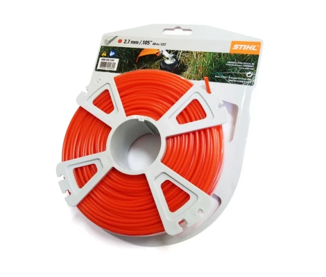 STIHL Hilo De Corte Redondo Ø 2,7 mm Rojo
