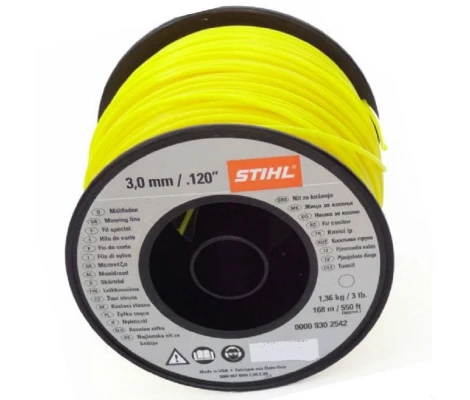 STIHL Hilo De Corte Redondo Ø 3,0 mm Amarillo