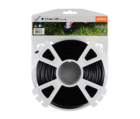 STIHL Hilo De Corte Redondo Ø 3,3 mm Negro