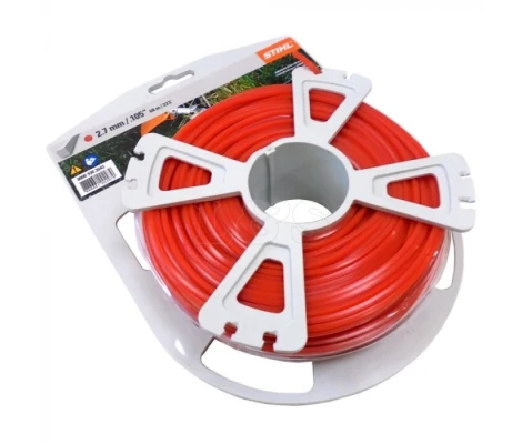 STIHL Hilo De Corte Cuadrado Ø 2,7 mm Rojo