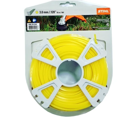 STIHL Hilo De Corte Cuadrado Ø 3,0 mm Amarillo
