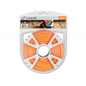 STIHL Hilo De Corte Pentagonal Ø 2,4 mm Naranja