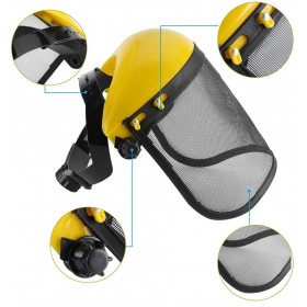 Pantalla Careta Protectora Desbrozadora Rejilla