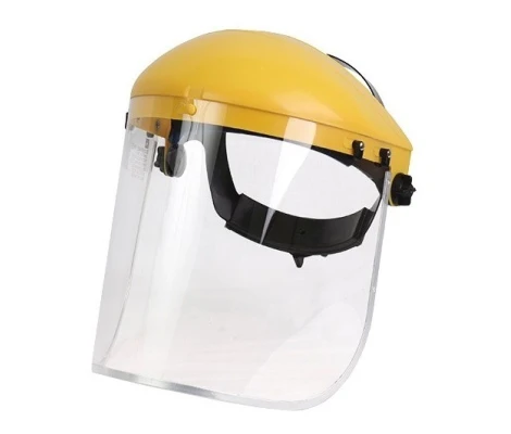 Pantalla Careta Protectora Desbrozadora Policarbonato Transparente