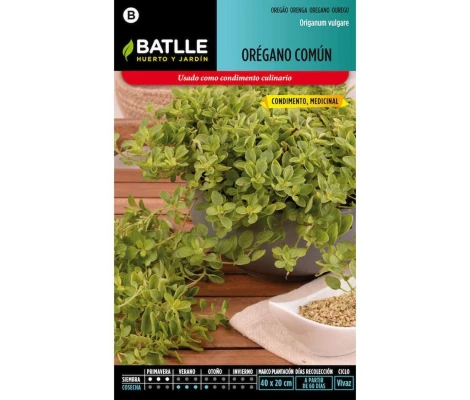 Batlle Semillas De Orégano Común