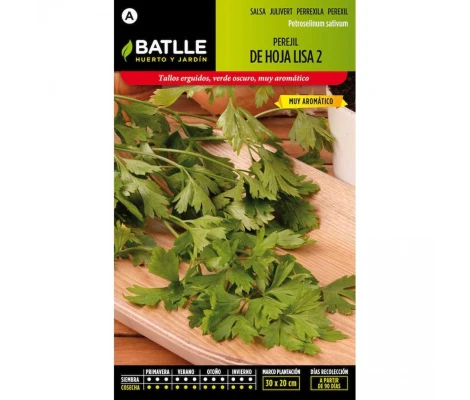 Batlle Semillas De Perejil Común De Hoja Lisa 2
