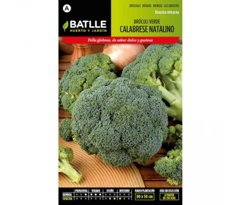 Batlle Semillas De Brócoli Verde Calabrese
