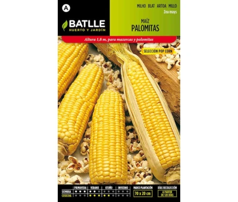 Batlle Semillas De Maíz Palomitas Pop Corn