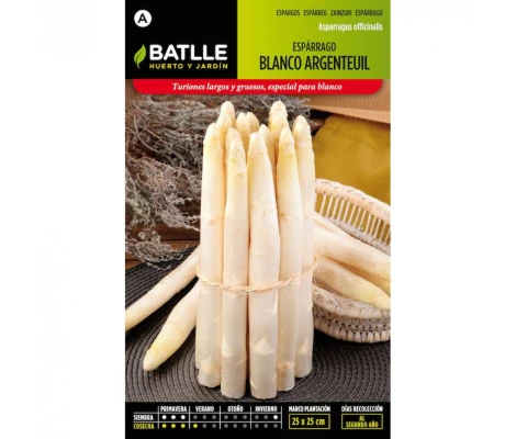 Batlle Semillas De Espárrago Blanco Argenteuil