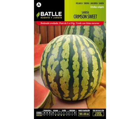 Batlle Semillas De Sandía Crimson Sweet